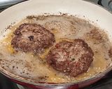 A picture of step 8 of Chapli kabab (Peshawari Kebab).