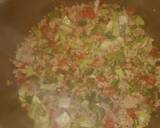 Pasta with vegetables and qeema recipe step 5 photo