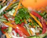 A picture of step 3 of Kachumber Salad.