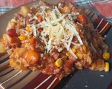 Foto del paso 5 de la receta: Guiso de arroz con carne y chorizo colorado