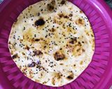 A picture of step 8 of Buttery tawa naan.