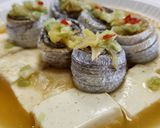 清蒸白帶魚捲的食譜步驟5照片