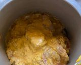 A picture of step 4 of Bihari style Mutton.