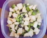 Foto langkah ke 1 dari resep Jelly Buah Segar #MasakTanpaMicin.