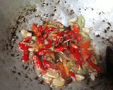Foto langkah ke 3 dari resep Tumis Bunga Pepaya Teri (tips agar tdk pait).