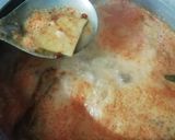 A picture of step 5 of Dal dhokli.