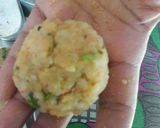 A picture of step 6 of Stuff green peas cutlets.