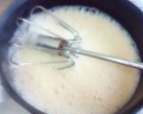A picture of step 8 of Greek pan cake with honey.