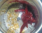 A picture of step 1 of Vengaya Kosamalli (Onion Sambar).