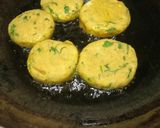 A picture of step 3 of Sweet Potato Tikki Chaat.