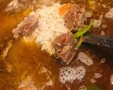 A picture of step 4 of Beef pulao.