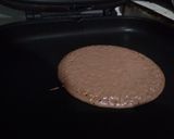 Foto langkah ke 7 dari resep Triple Chocolate Pancake (Fluffy).