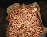 A picture of step 4 of Caramelized Almonds with Sesame and Honey in the Air Fryer.