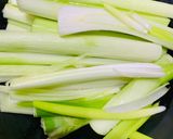 Hình bước làm 2 của món Hành boa rô nướng