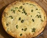 A picture of step 6 of Jalapeño Popper Corncake Skillet.