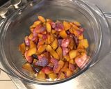 Une image de l'étape 4 de Compote de raisins, pommes et prunes.