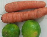 Foto del paso 1 de la receta: Jugo de zanahoria y naranja