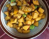 Foto langkah ke 9 dari resep Oseng putihan Telur kentang aroma Petai.