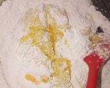 A picture of step 5 of Coconut, Lemon and passion cake.