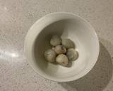 Glutinous rice balls with sago in coconut milk dessert recipe step 5 photo