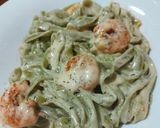 Foto del paso 6 de la receta: Pasta con langostinos