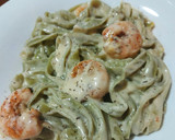 Foto del paso 6 de la receta: Pasta con langostinos