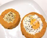 Foto del paso 5 de la receta: Niditos de zapallo y huevo