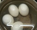 A picture of step 1 of Kerala Egg Roast.