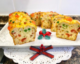 Foto del paso 9 de la receta: Plum cake con manzanas y frutas confitadas