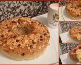 A picture of step 6 of Carrot Coconut Donut cake.