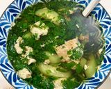 Hình bước làm 4 của món Canh cua rau đay mướp