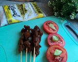 Foto langkah ke 5 dari resep Sate Ampela ala Angkringan.