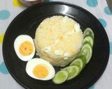 รูปขั้นตอนการทำที่ 3 ของ ข้าวคลุกไข่ต้ม