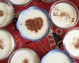 A picture of step 6 of Sütlaç (Türkish Rice pudding).