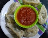 वेज मोमोज़ (Veg Momos recipe in hindi) रेसिपी चरण 9 फोटो