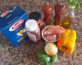 Foto del paso 1 de la receta: Fusilli con salsa rústica de morrón