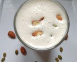 A picture of step 2 of Weight loss peanut chikki banana smoothie.