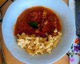 Gombapaprikás recept fázis 6 fotója