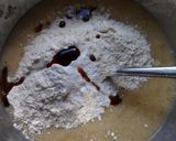 Une image de l'étape 2 de Pancakes banane au caramel au beurre salé.