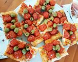 A picture of step 4 of Low Glycemic Index Apulian Focaccia.