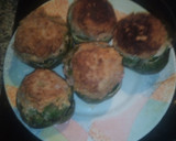 Foto del paso 3 de la receta: Alcauciles rellenos de carne con arroz