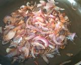 A picture of step 1 of Egg Masala.