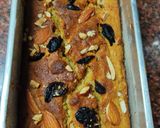A picture of step 11 of Eggless Rumless Wheat flour plum cake.
