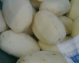 A picture of step 2 of Potato french fries.