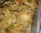 A picture of step 1 of Pattis on patela with ready-made paratha.