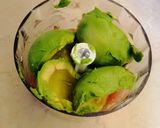 Guacamole recept fázis 2 fotója