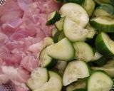 A picture of step 1 of Anton Ego's Chicken & Cucumber Soup #2.
