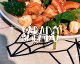 Foto del paso 2 de la receta: Ensalada de Espinacas con Queso y Salmón