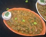 A picture of step 10 of Green cholia (lilwa)curry.(Hara chana).