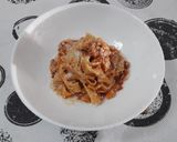 Pas rețetă Tagliatelle cu sos de carne 7 fotografie